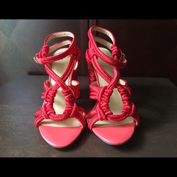 Cabi red Tiptoe Sandal - Picture 2 of 6